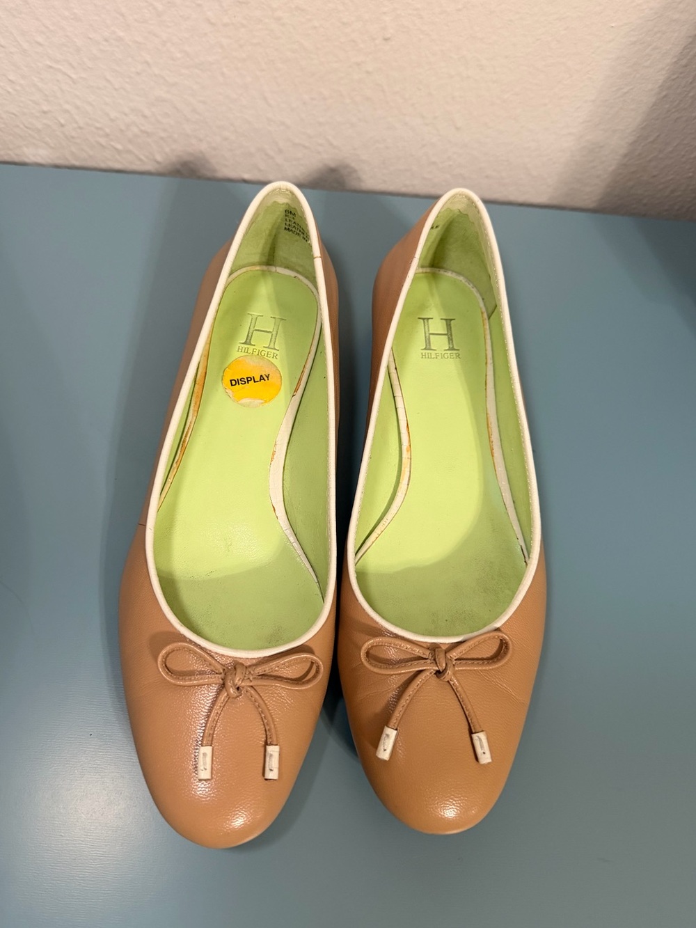 Tommy Hilfiger Vero Cuoio Ballerina Flats Leather Upper Leather size 6
